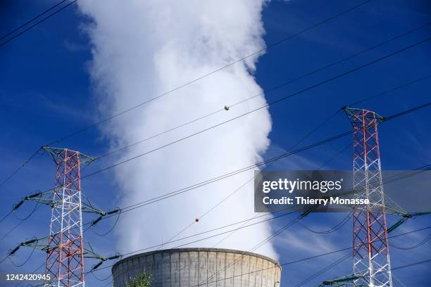 The Tihange Nuclear Power Station with three Pressurized water reactor is seen on August 10 in Huy, Belgium. As the European Union prepares for the...