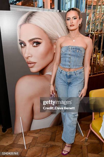 Graces Faces attends the Beats by Dre x Kim Kardashian collaboration launch at Brasserie Of Light on August 10, 2022 in London, England.