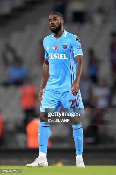 Jorge Djaniny Tavares Semedo of Trabzonspor AS during the Turkish Super Lig match between Istanbulspor AS and Trabzonspor AS at Ataturk Olimpiyat...