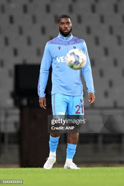 Jorge Djaniny Tavares Semedo of Trabzonspor AS during the Turkish Super Lig match between Istanbulspor AS and Trabzonspor AS at Ataturk Olimpiyat...