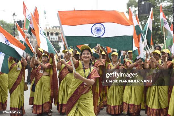 Mamk Raksha India Flag Waving Photos and Premium High Res Pictures - Getty Images