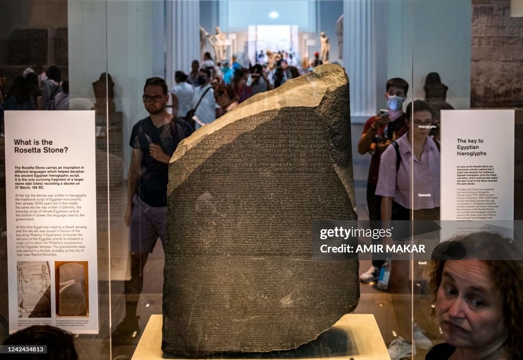 BRITAIN-EGYPT-FRANCE-ARCHAEOLOGY-LINGUISTICS-HISTORY