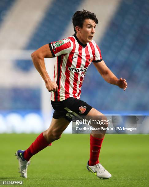 Sunderland's Luke ONien during the Carabao Cup, first round match at Hillsborough, Sheffield. Picture date: Wednesday August 10, 2022.