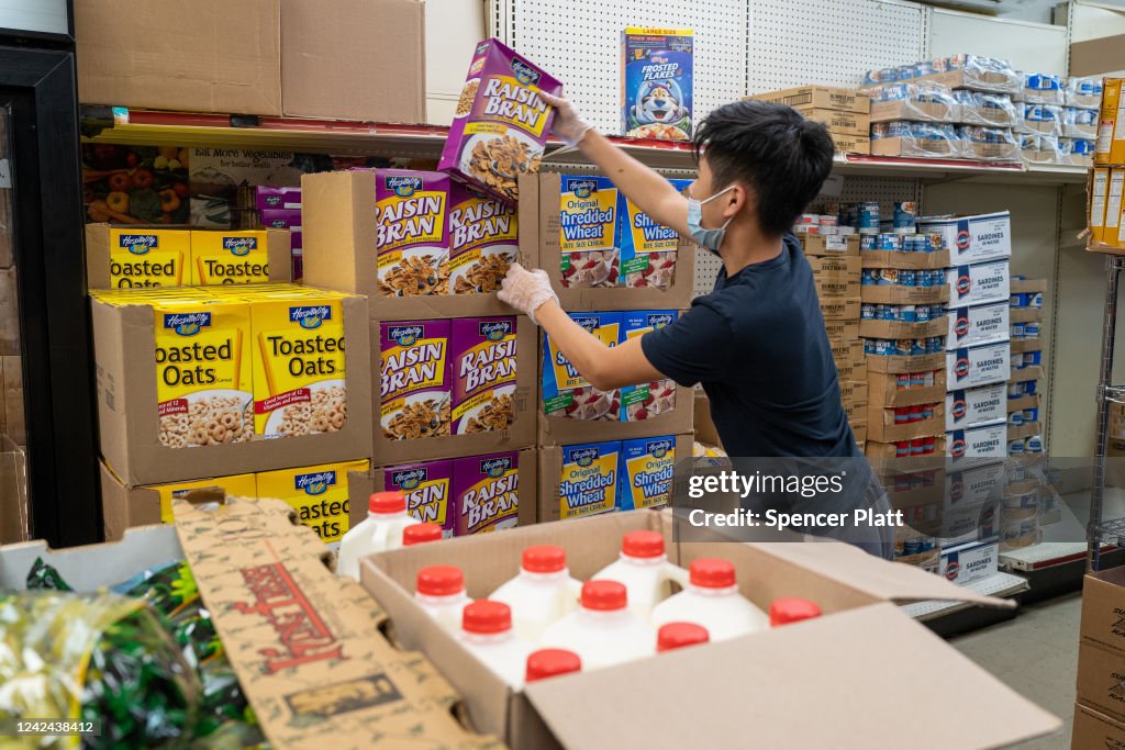 Food Banks See Increased Demand As Inflation Soars