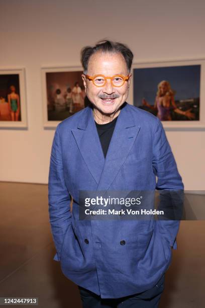 Mr. Chow at the reception to celebrate "The Warhol Diaries" four Emmy nominations held at Jeffrey Deitch on August 11, 2022 in Los Angeles, California