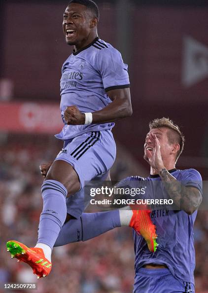 David Alba Real Madrid's Austrian defender David Alaba celebrates scoring this ...