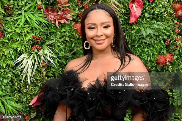 Boity Thulo during Miss South Africa Finale at SunBet Arena at Time Square on August 13, 2022 in Pretoria, South Africa. Miss South Africa is a...