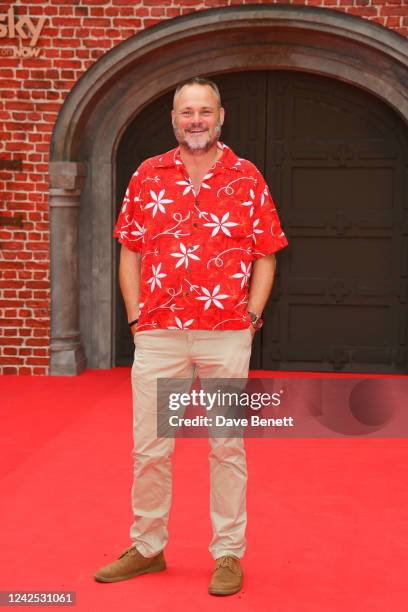 Al Murray attends the Sky Group Premiere of "House Of The Dragon" in Leicester Square on August 15, 2022 in London, England.