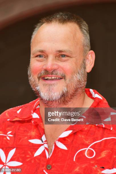Al Murray attends the Sky Group Premiere of "House Of The Dragon" in Leicester Square on August 15, 2022 in London, England.