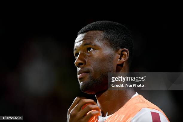 Georginio Wijnaldum of AS Roma during the Serie A match between US Salernitana 1919 and AS Roma at Stadio Arechi, Salerno, Italy on 14 August 2022.