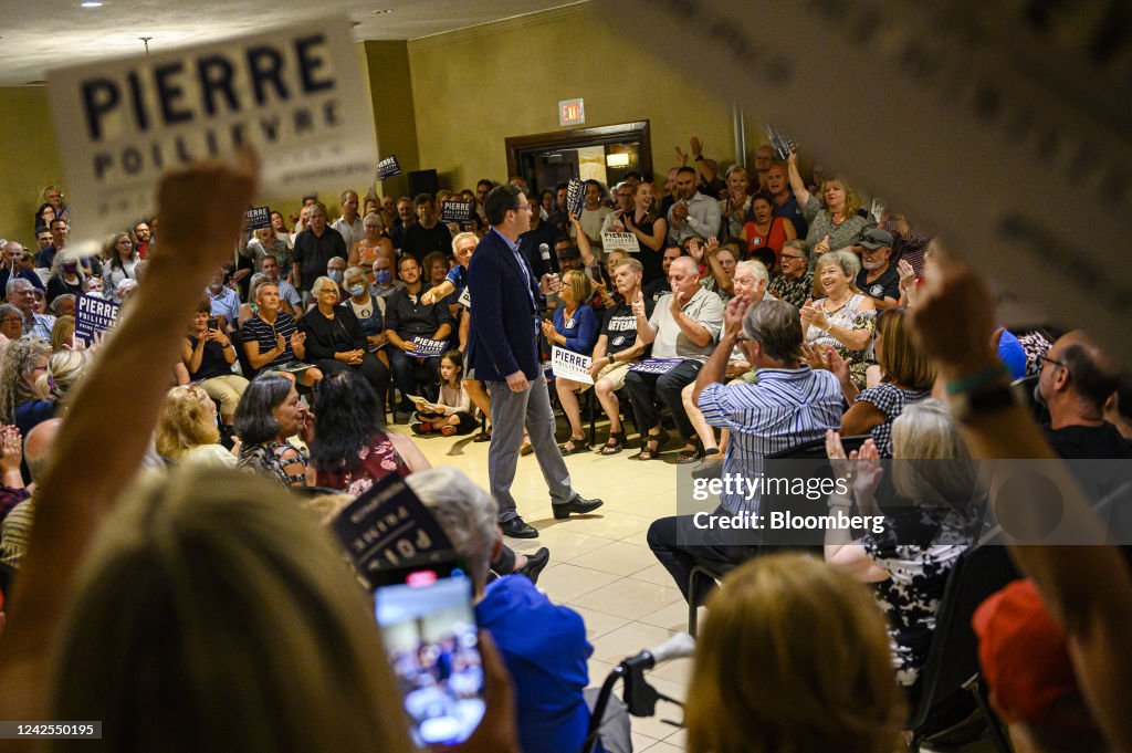 Conservative Party Leader Candidate Pierre Poilievre Rally