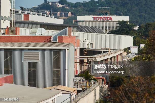 The Toyota Motor Corp. Automobile manufacturing plant in Durban, South Africa, on Tuesday, Aug. 16, 2022. Floods earlier in the year caused extensive...