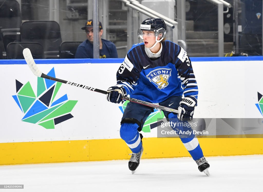 Finland v Germany: Quarterfinals - 2022 IIHF World Junior Championship