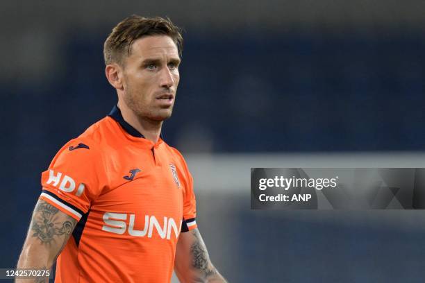 Lucas Biglia of Istanbul Basaksehir during the Turkish Super Lig match between Istanbul Basaksehir FK and Kasimpasa AS at Fatih Terim stadium on...