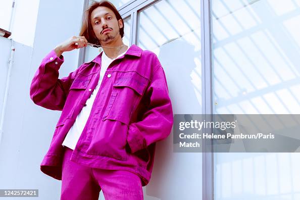 Rolee Rapper Rapper Romeo Van Laeken aka Romeo Elvis is photographed for Paris ...