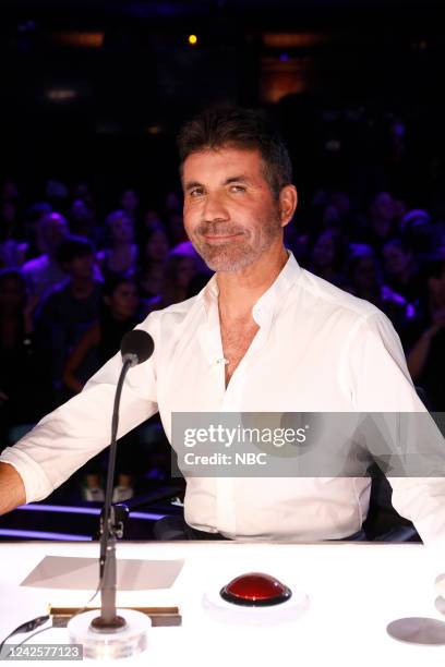 Quarterfinals 2 Results Episode 1712 Pictured: Simon Cowell --