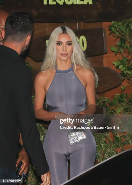 Kim Kardashian is seen on August 18, 2022 in Los Angeles, California.