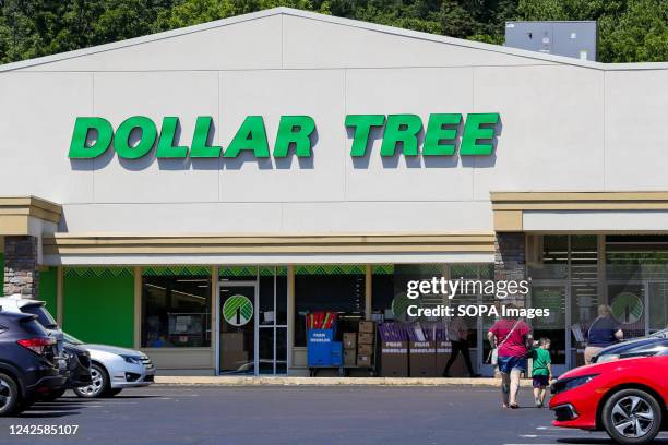 An exterior view of a Dollar Tree store near Bloomsburg.