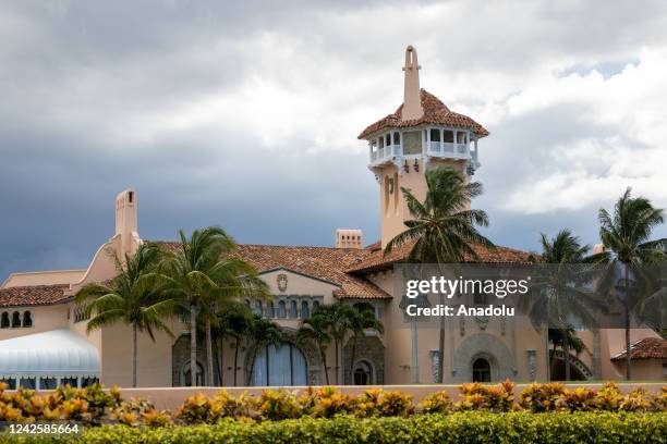 Mar-A-Lago is seen August 16, 2022 a week after the FBI raided the home of former President Trump, in Palm Beach, Florida, United States .