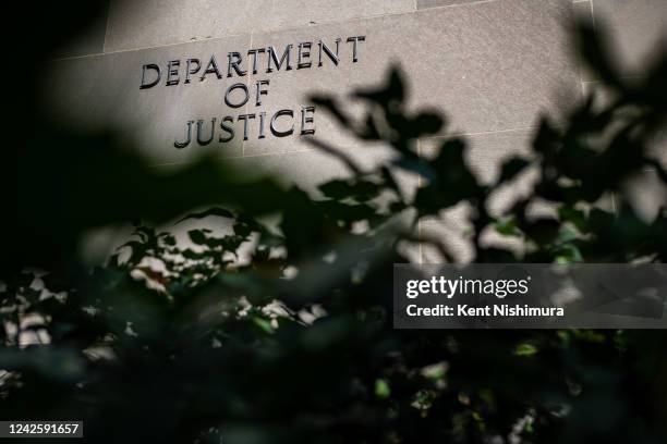 The Department of Justice building on Thursday, Aug. 18, 2022 in Washington, DC.