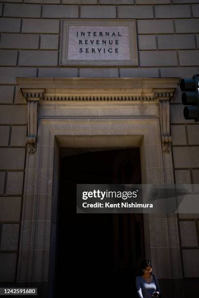 The Internal Revenue Service building on Thursday, Aug. 18, 2022 in Washington, DC.