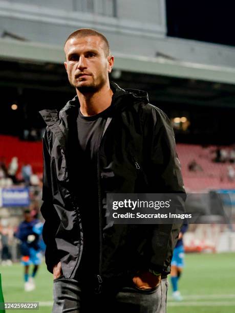 Daryl Janmaat of ADO Den Haag during the Dutch Keuken Kampioen Divisie match between MVV Maastricht v ADO Den Haag at the Geusselt on August 19, 2022...