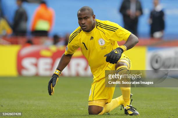 Vincent Enyeama of Nigeria during the World Cup match between Argentina v Nigeria on June 12, 2010