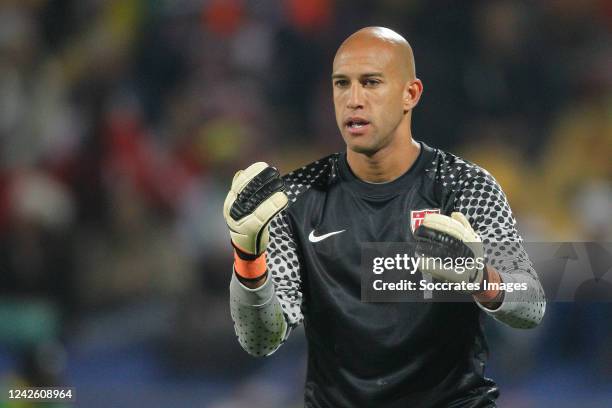 Tim Howard during the World Cup match between USA v Ghana on June 26, 2010