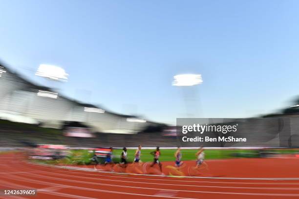 Bavaria , Germany - 21 August 2022; A general view during the Men's 10000m Final during day 11 of the European Championships 2022 at the...