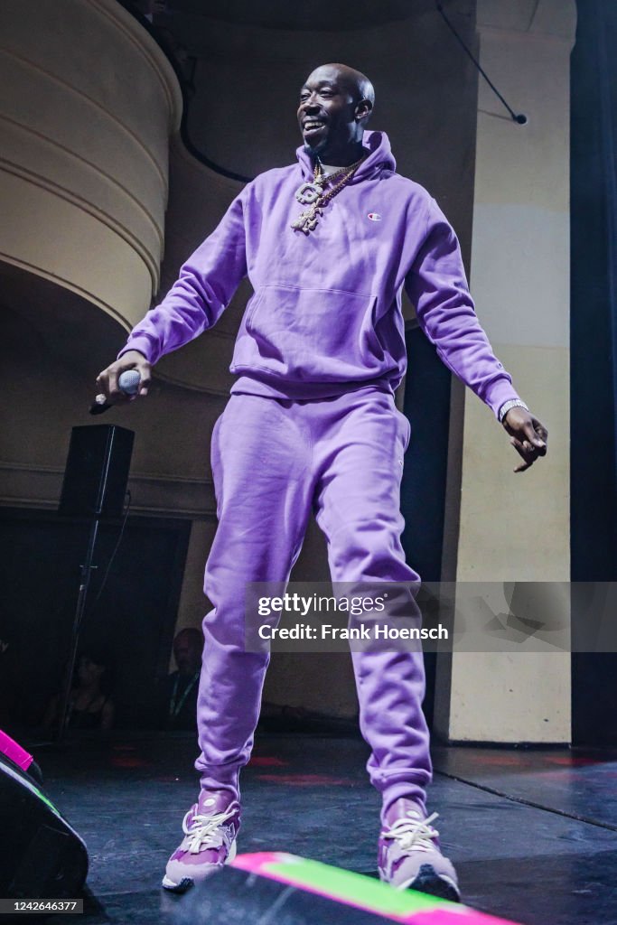 Gibs Rapper Rapper Freddie Gibbs performs live on stage during a concert at the ...