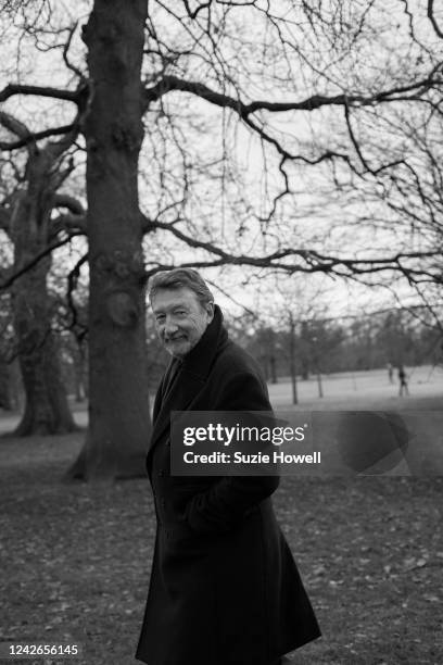 Screenwriter and film director Steven Knight is photographed for the New York Times on January 24, 2021 in London, England.