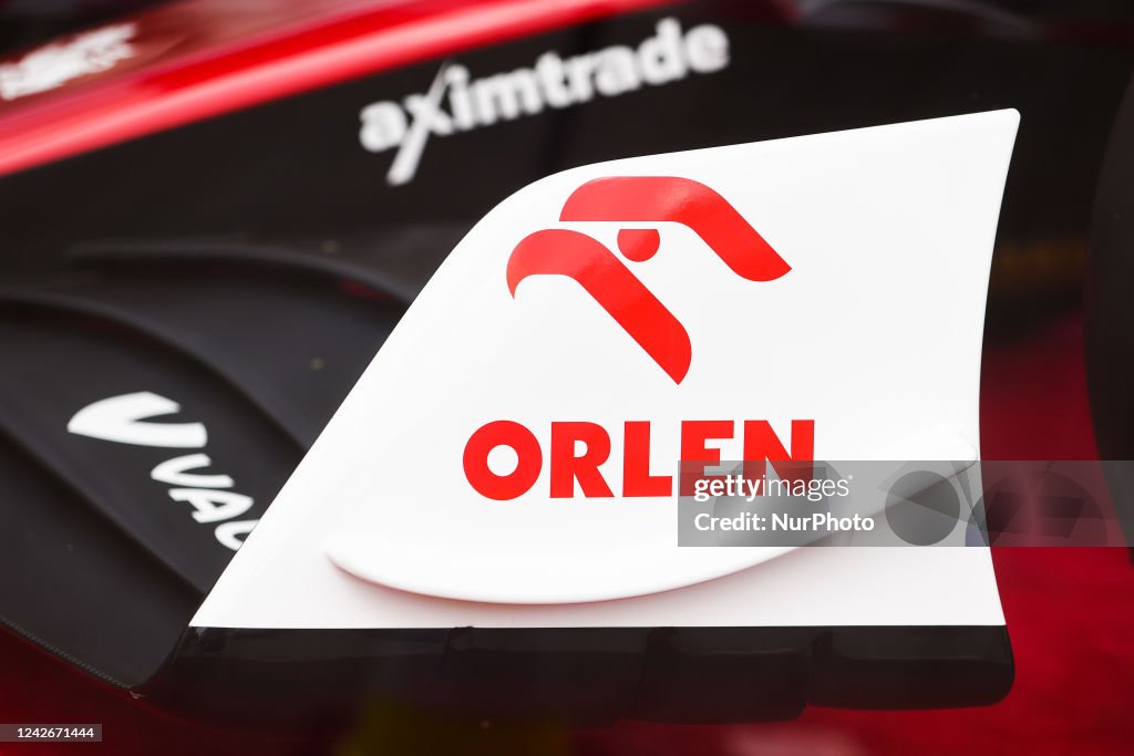 Alfa Romeo F1 Car In Krakow, Poland