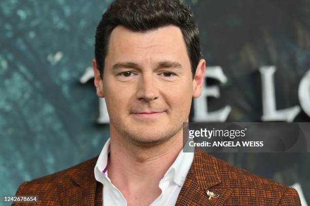 Actor Benjamin Walker arrives for the special screening of "The Lord of the Rings: The Rings of Power" at the Lincoln Center in New York City on...