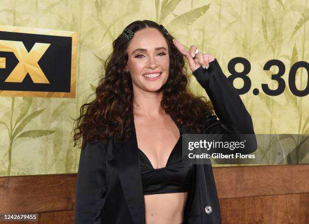 Kristy Dawn Dinsmore at the premiere of FX's "The Patient" held at NeueHouse on August 23, 2022 in Los Angeles, California.