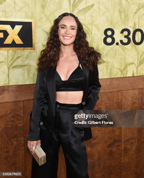 Kristy Dawn Dinsmore at the premiere of FX's "The Patient" held at NeueHouse on August 23, 2022 in Los Angeles, California.