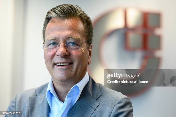 August 2022, Berlin: Markus Jerger, Chairman of the Federal Executive Board of the German Association of Small and Medium-Sized Businesses , stands...