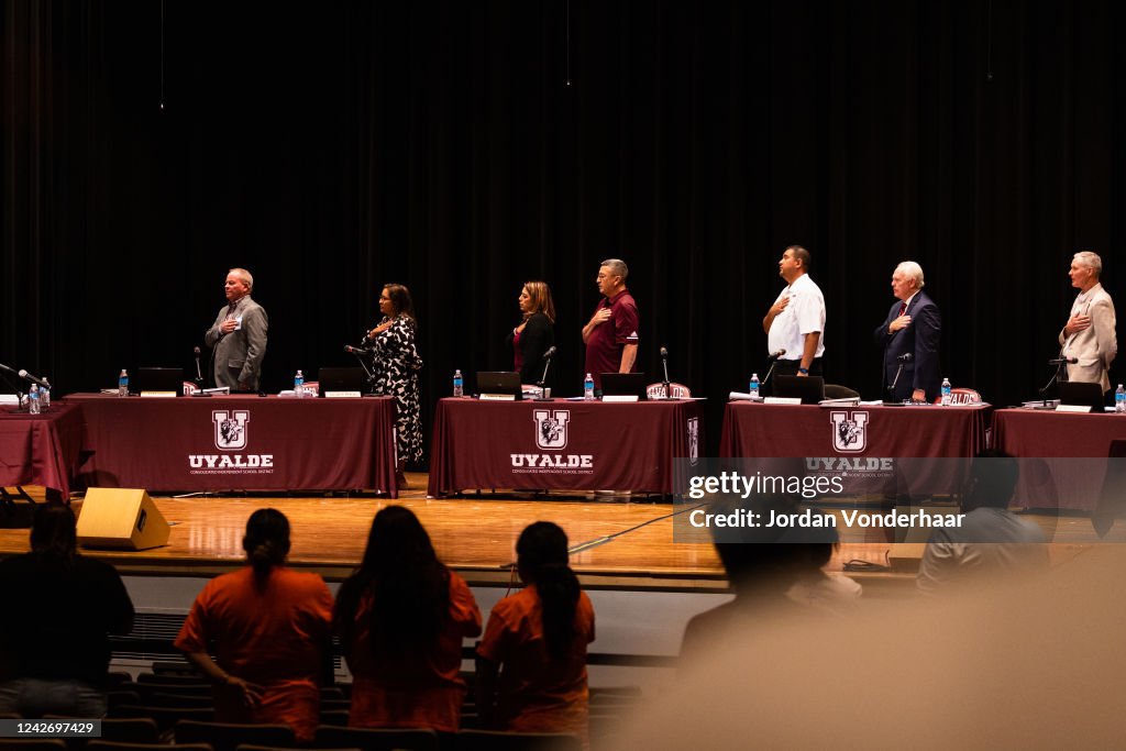 Uvalde School Board Considers Police Chief's Termination