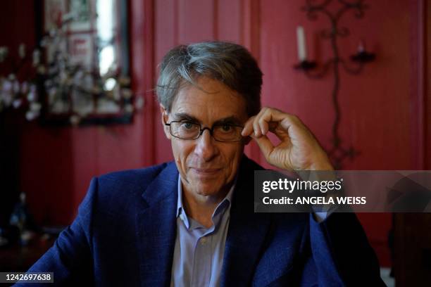 Human Rights Watch executive director Kenneth Roth poses for a portrait in New York City on August 24, 2022. - After three decades at the helm of...