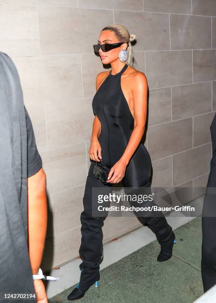 Kim Kardashian is seen on August 24, 2022 in Los Angeles, California.