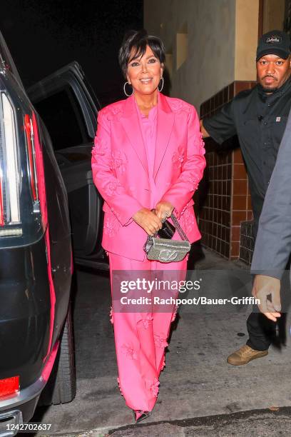 Kris Jenner is seen on August 24, 2022 in Los Angeles, California.