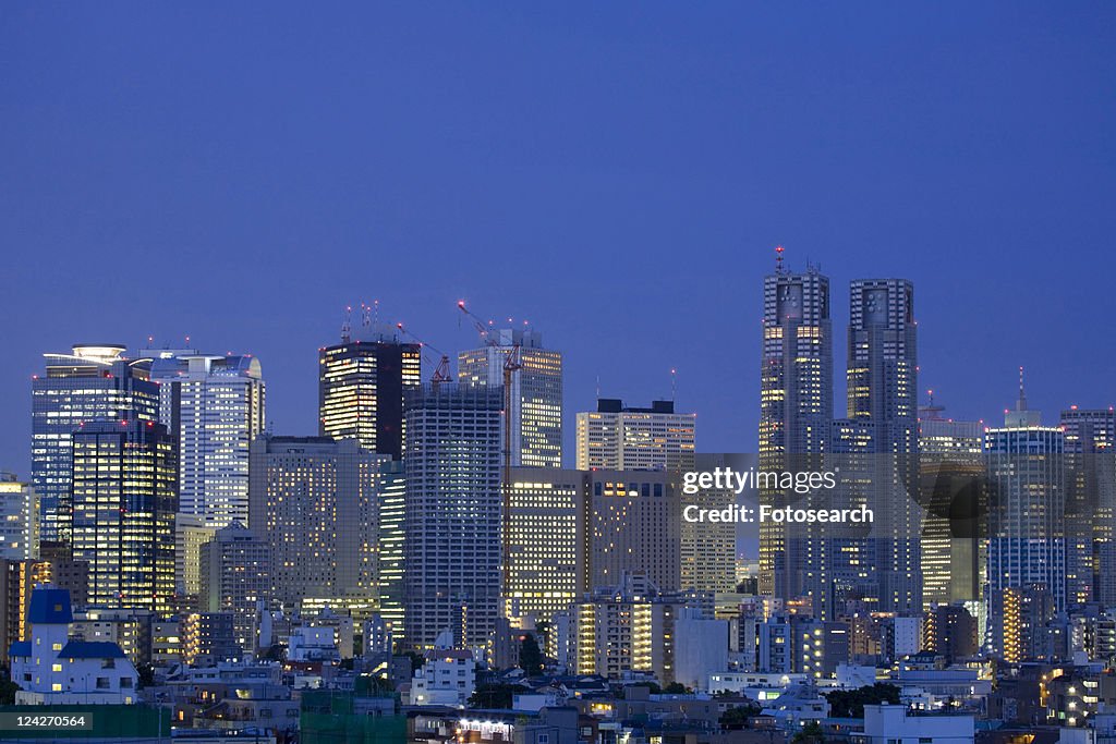 Shinjuku high-rise buildings