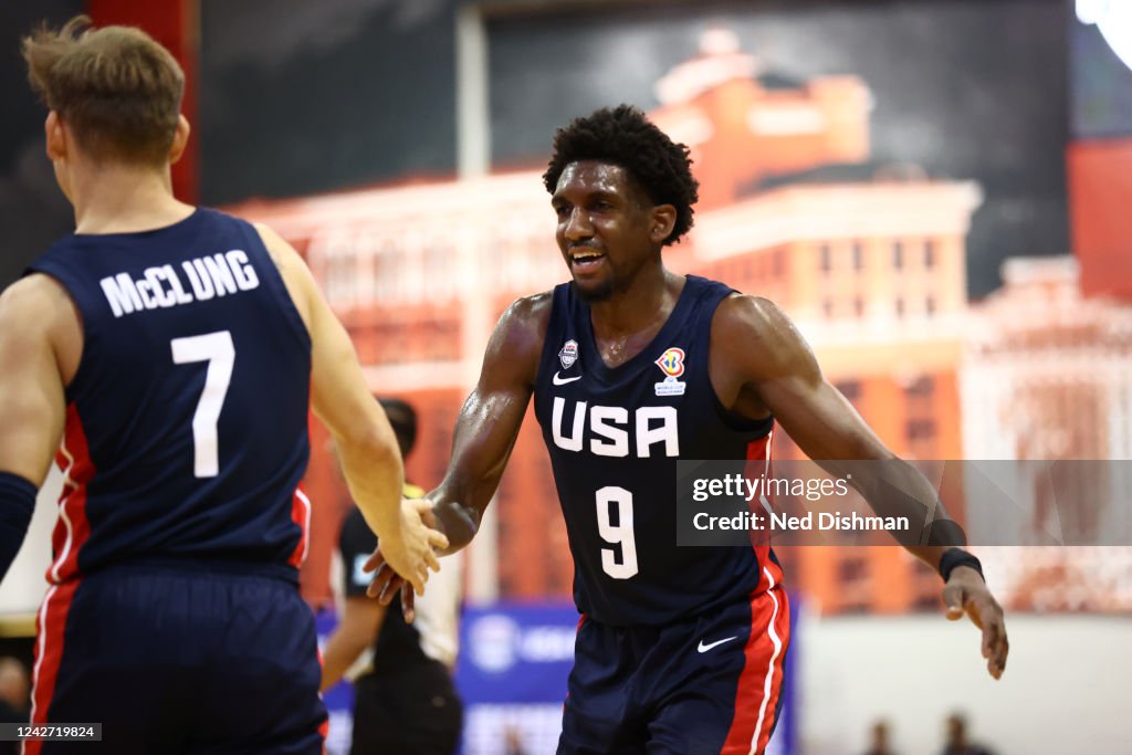 2023 FIBA Basketball World Cup Qualifying- USA v Uruguay