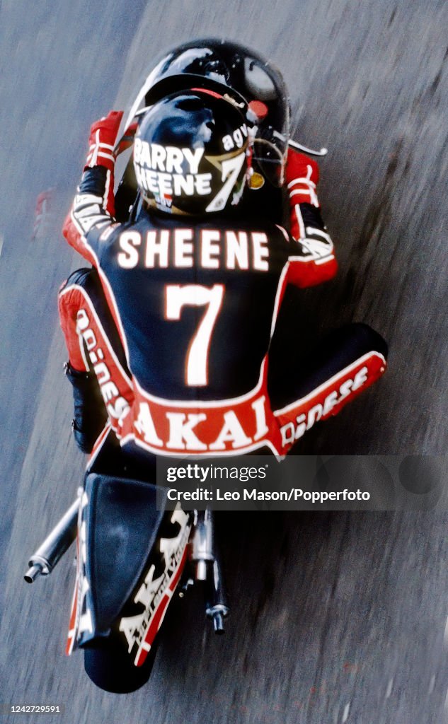 Barry Sheene At Mallory Park