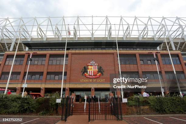 General View of the Stadium of Light during the Sky Bet Championship match between Sunderland and Norwich City at the Stadium Of Light, Sunderland on...