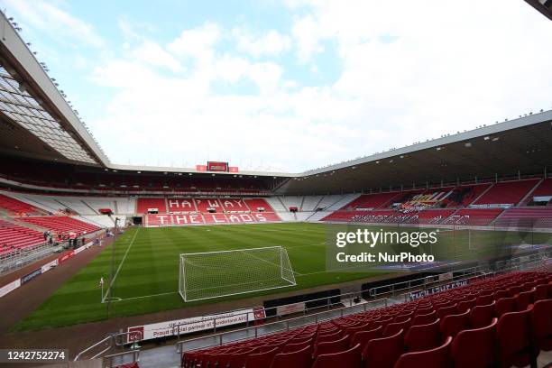 General View of the Stadium of Light during the Sky Bet Championship match between Sunderland and Norwich City at the Stadium Of Light, Sunderland on...