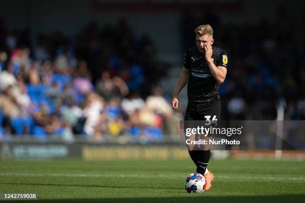 Ben Whitfield of Barrow gestures during the Sky Bet League 2 match between AFC Wimbledon and Barrow at Plough Lane, Wimbledon on Saturday 27th August...
