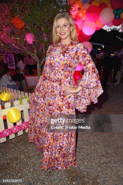 Eva Habermann during Movie Meets Media Barbecue & Party as part of Happy Summer Weekend at Gut Basthorst on August 27, 2022 in Basthorst, Germany.