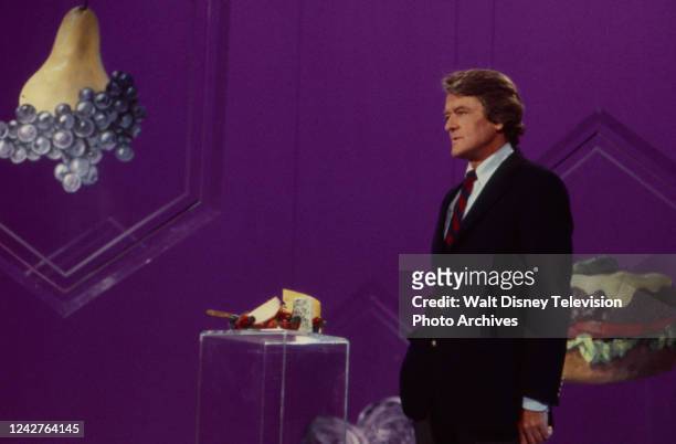Los Angeles, CA Host Hal Holbrook appearing on the ABC tv series 'Omnibus'.