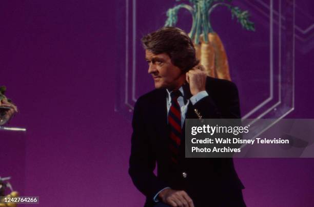 Los Angeles, CA Host Hal Holbrook appearing on the ABC tv series 'Omnibus'.