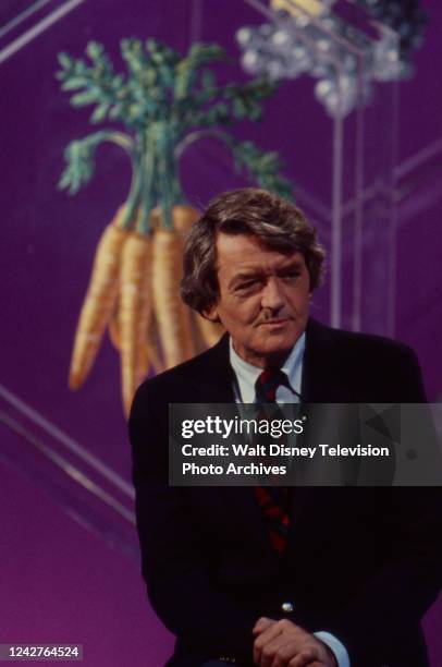 Los Angeles, CA Host Hal Holbrook appearing on the ABC tv series 'Omnibus'.